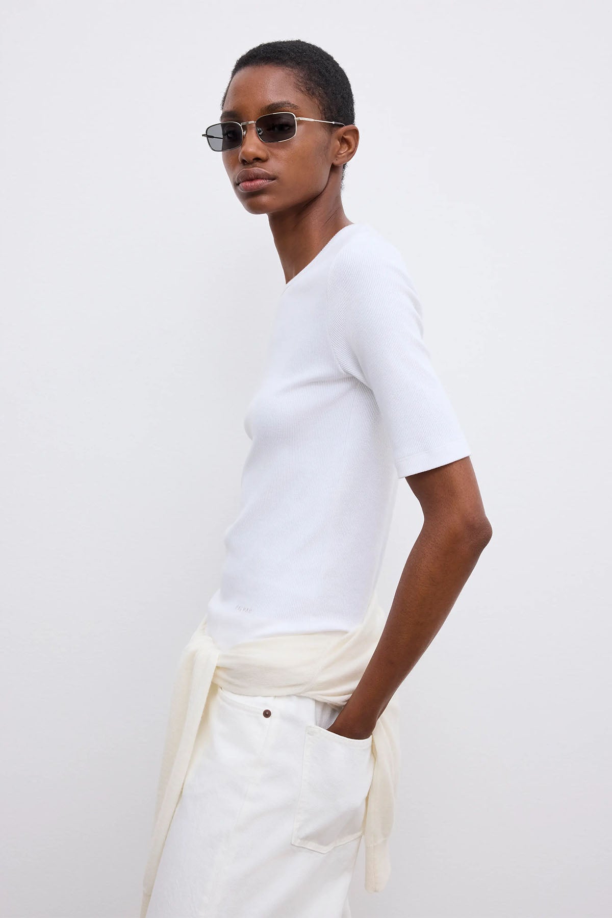 Klær | Fitted Rib T-Shirt