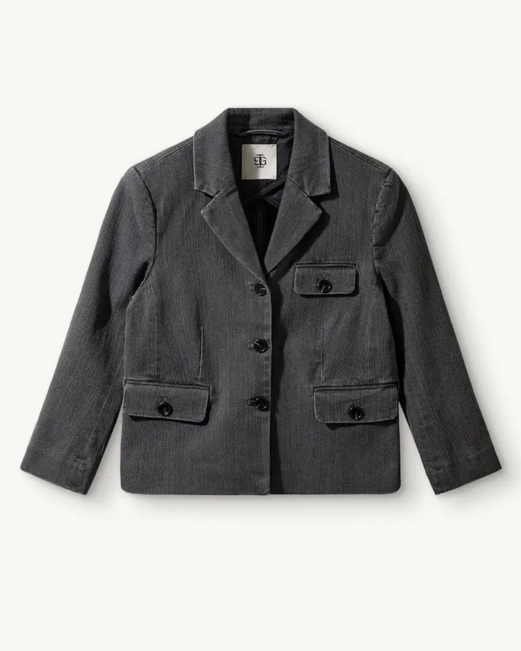 Merci Jacket Black Denim Jakker