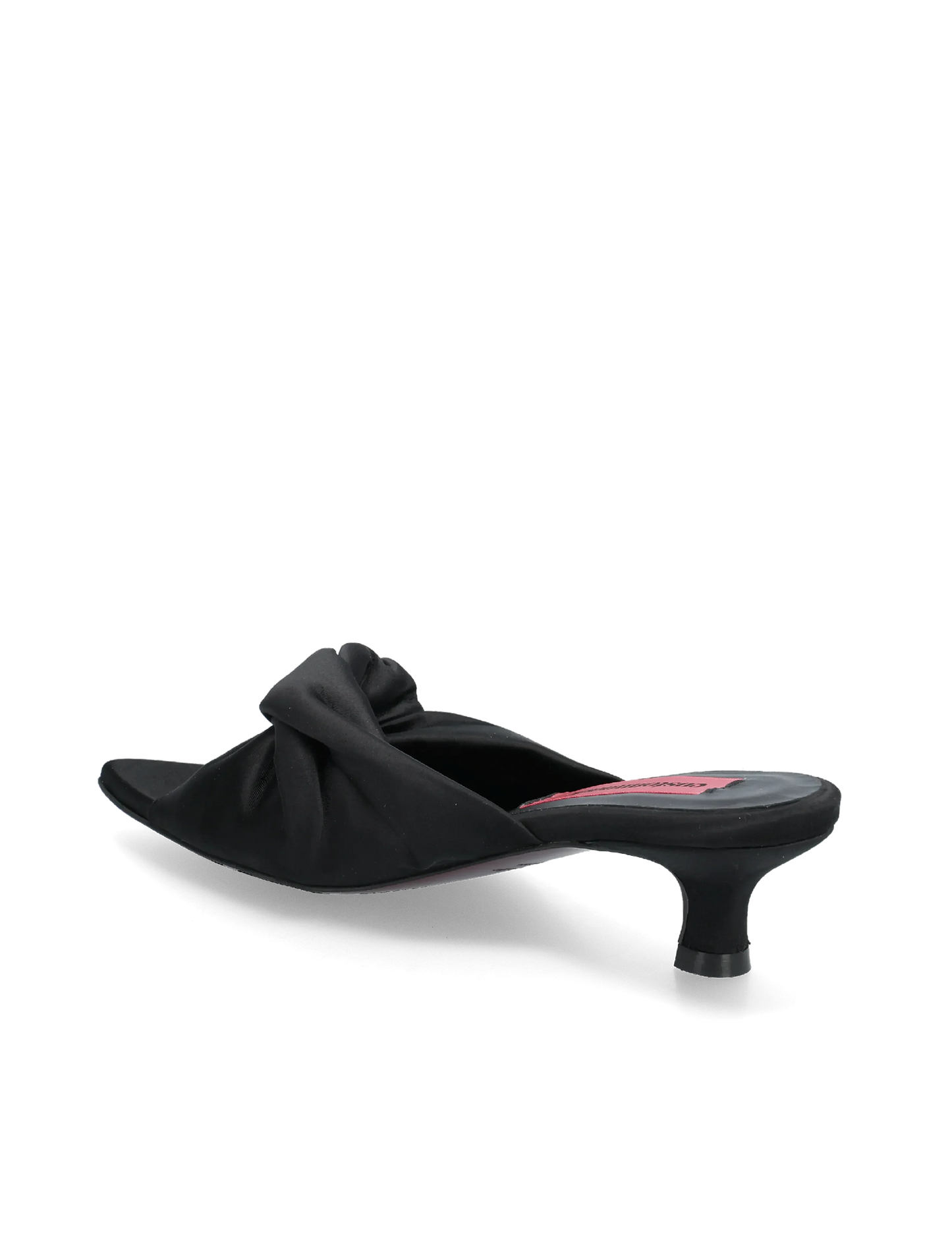 Alia Satin Black Sko