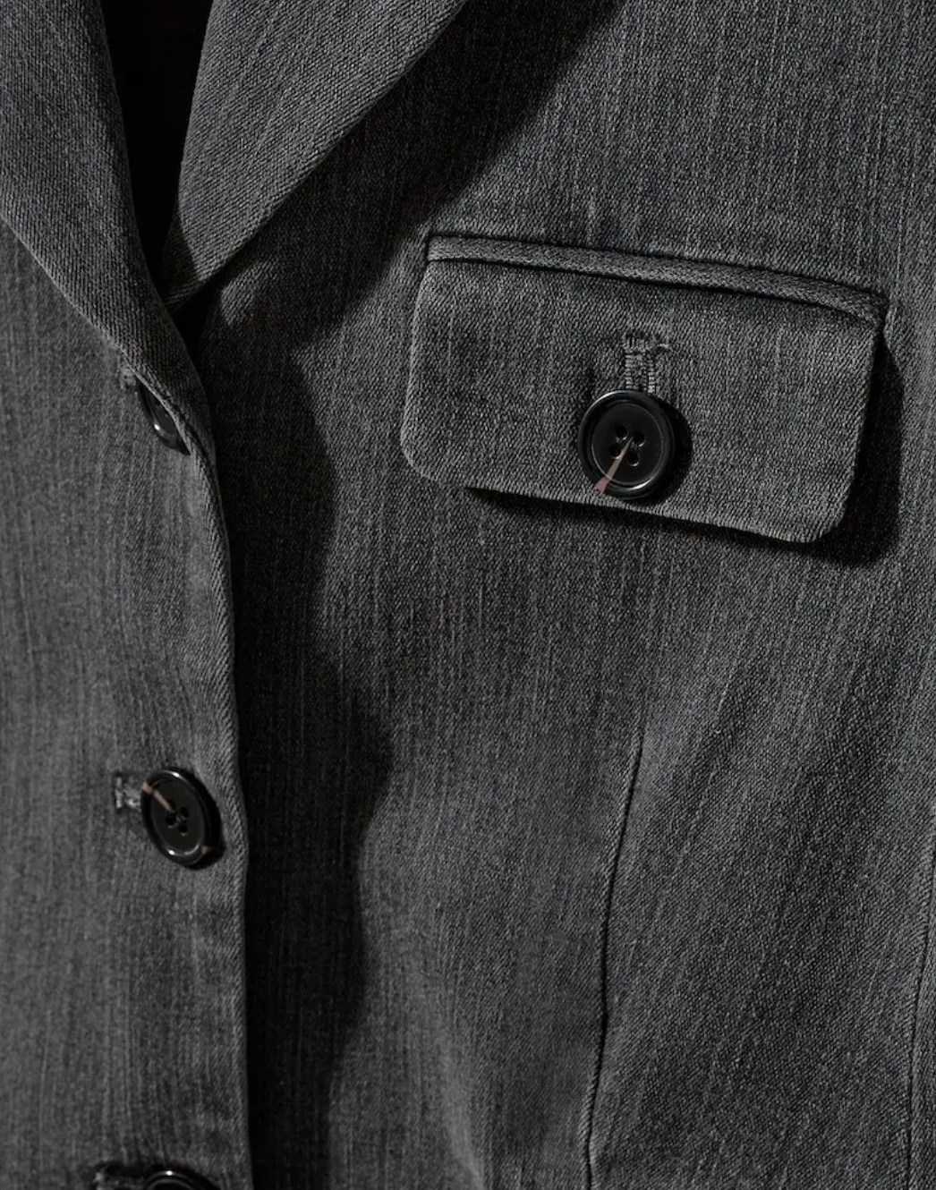 Merci Jacket Black Denim Jakker