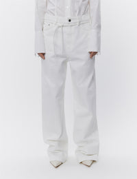 Elijah - Winter White Denim Bukser