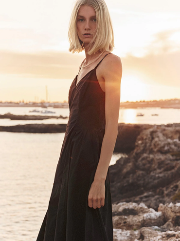 Bardot Dress Black Kjoler