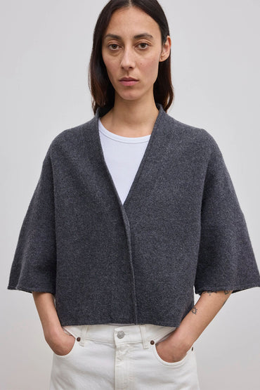 Klær | Short Wool Cardigan