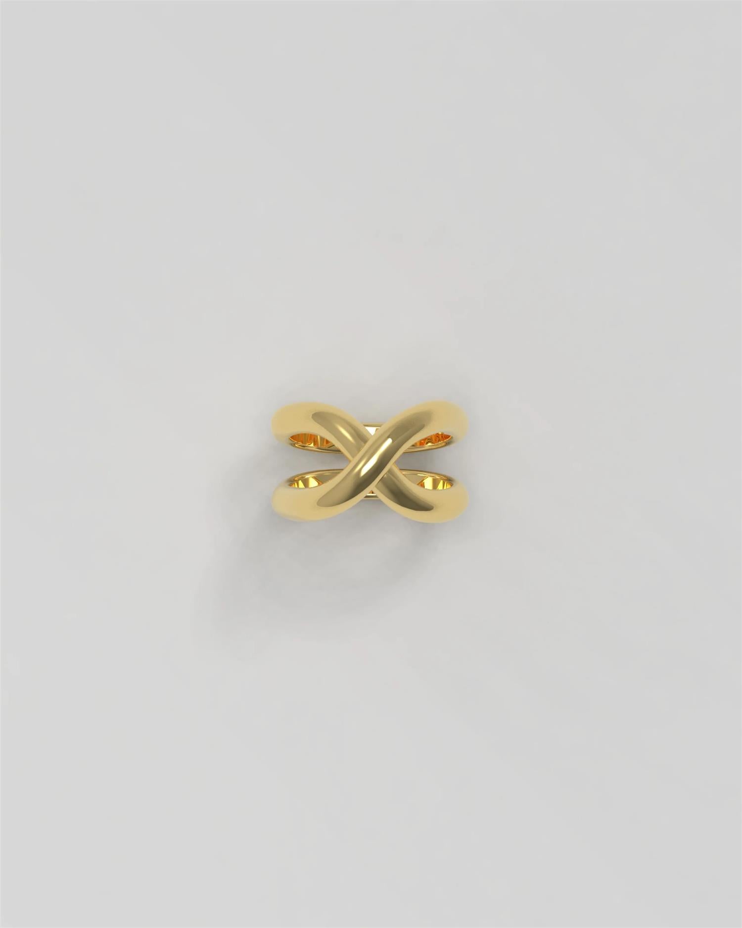 Thorn Ring Double Gold Ringer