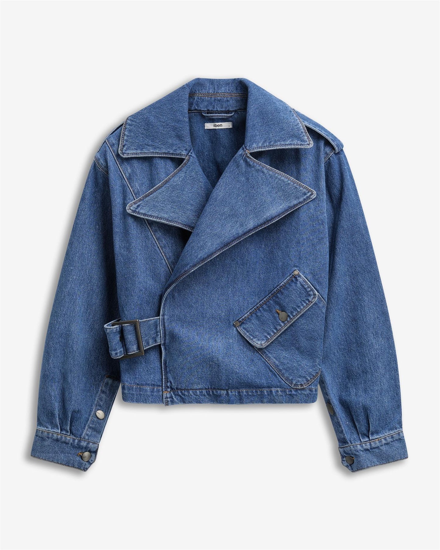 Reign Denim Jacket M. Blue Yttertøy