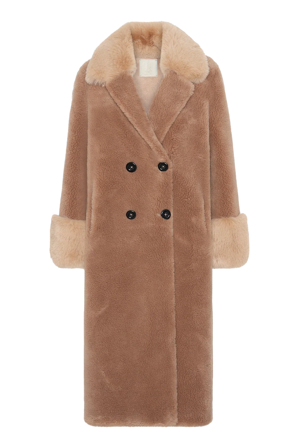 Fiona Wool Coat Long Light Brown Yttertøy