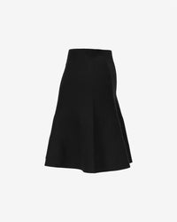 Serge Skirt Black Skjørt