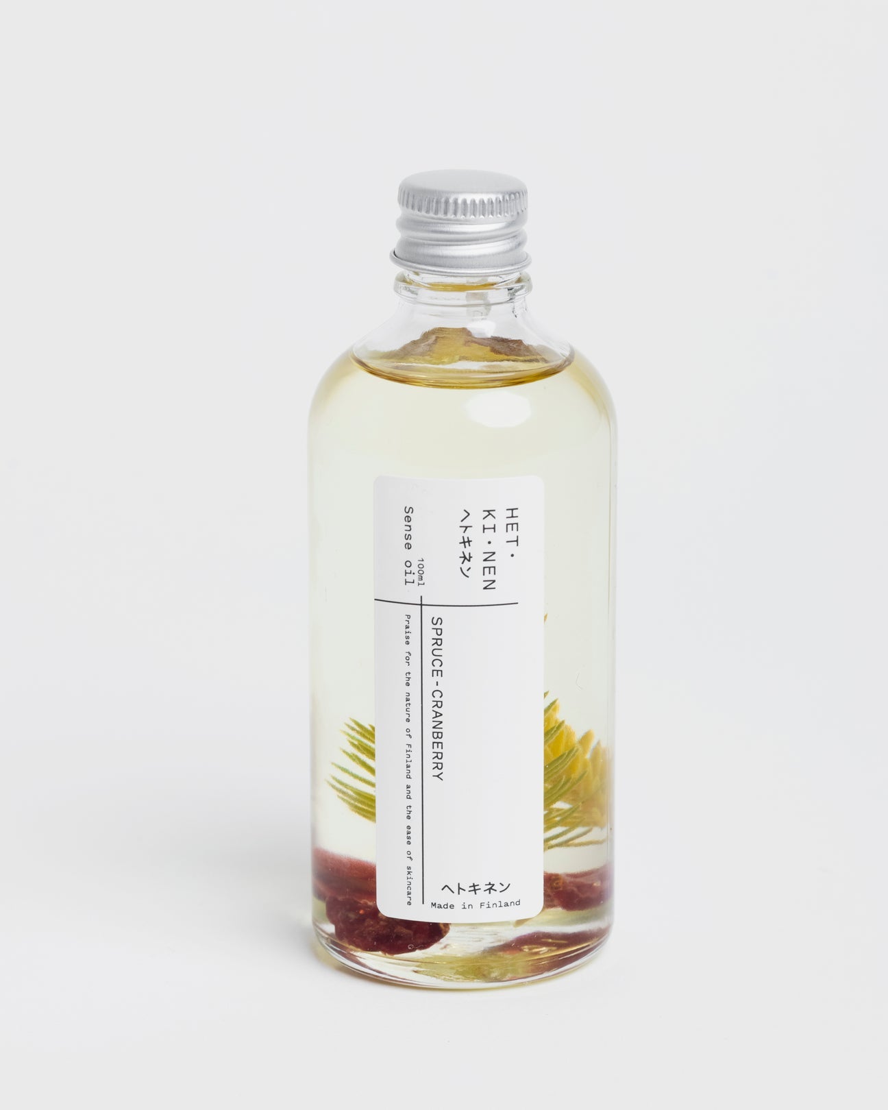 HETKINEN SPRUCE-CRANBERRY SENSE OIL Hudpleieprodukter