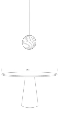 Ø30 Murano Pendel Gul Lamper