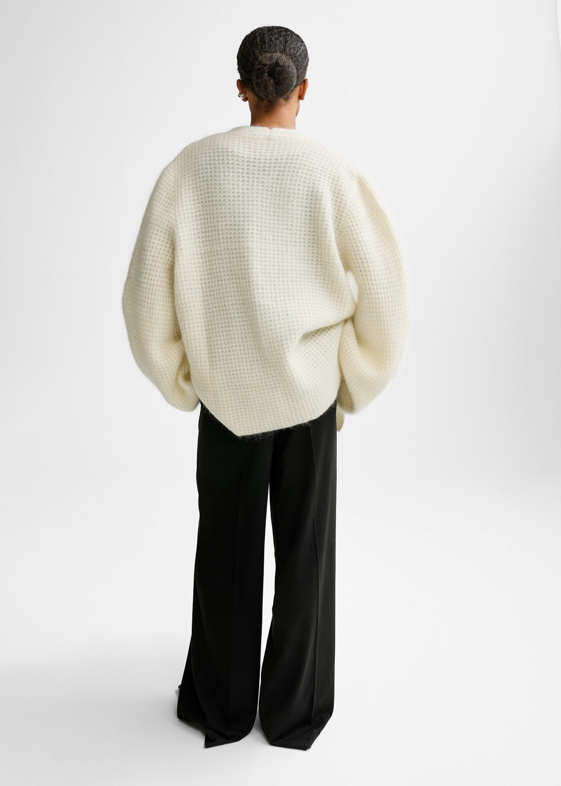 Solange Mohair Cardigan Eggshell Cardigans