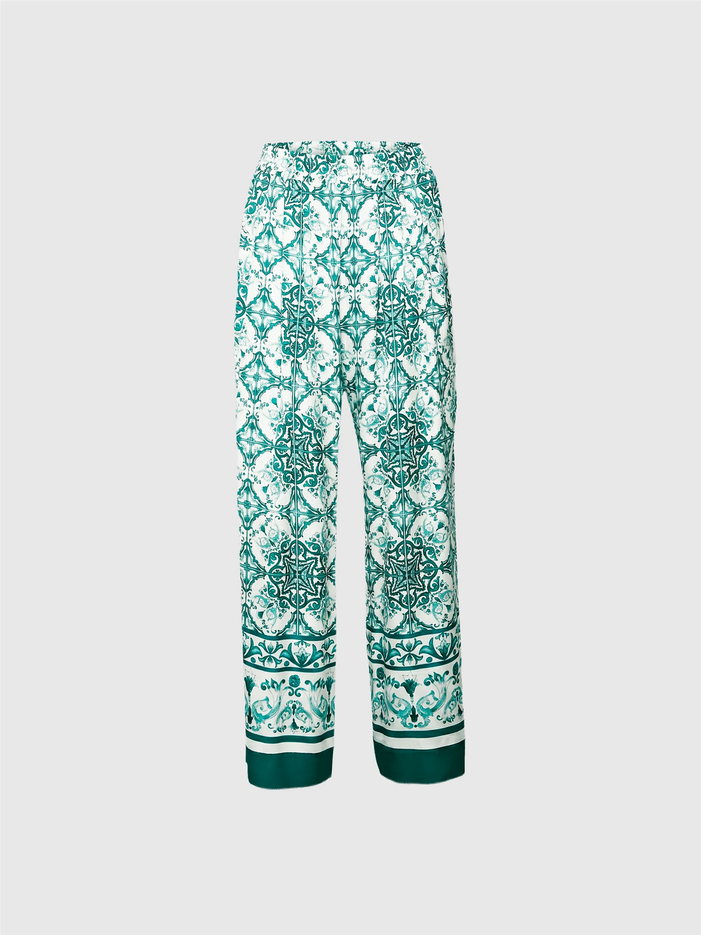 Bukser | Karie 2 Trousers Teal Majolica