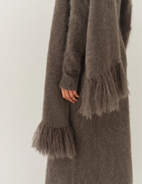 Roma Dress Grey Melange Kjoler