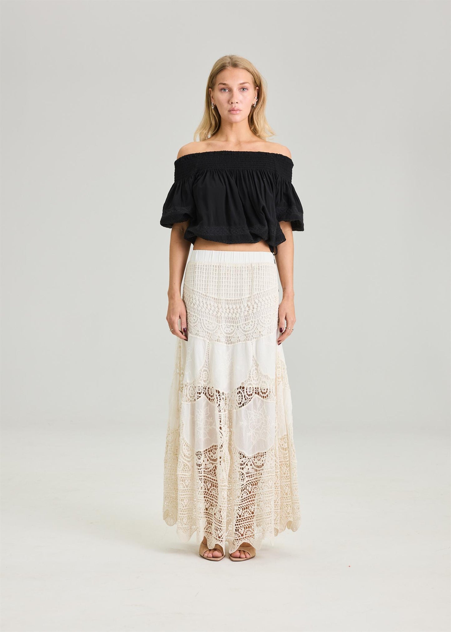 Skjørt | Bohe Skirt Cream