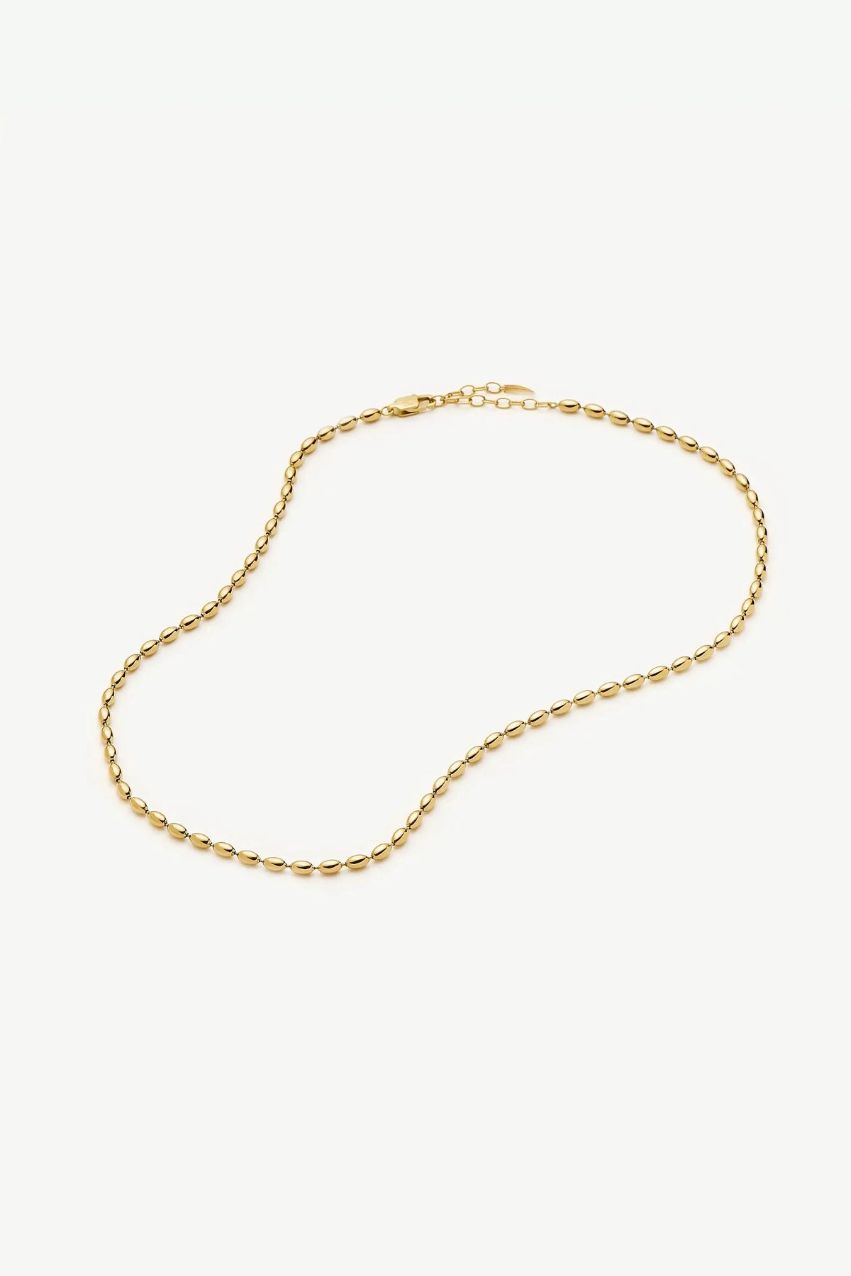 Molten Olive Chain Necklace