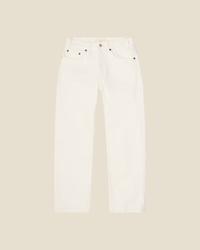 Sisli Cropped Jeans Natural White Bukser