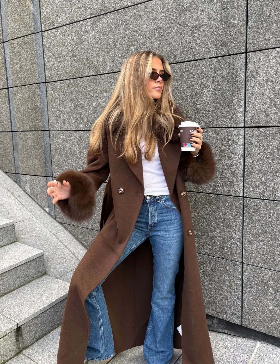 Marta Maxi Coat Brown Yttertøy