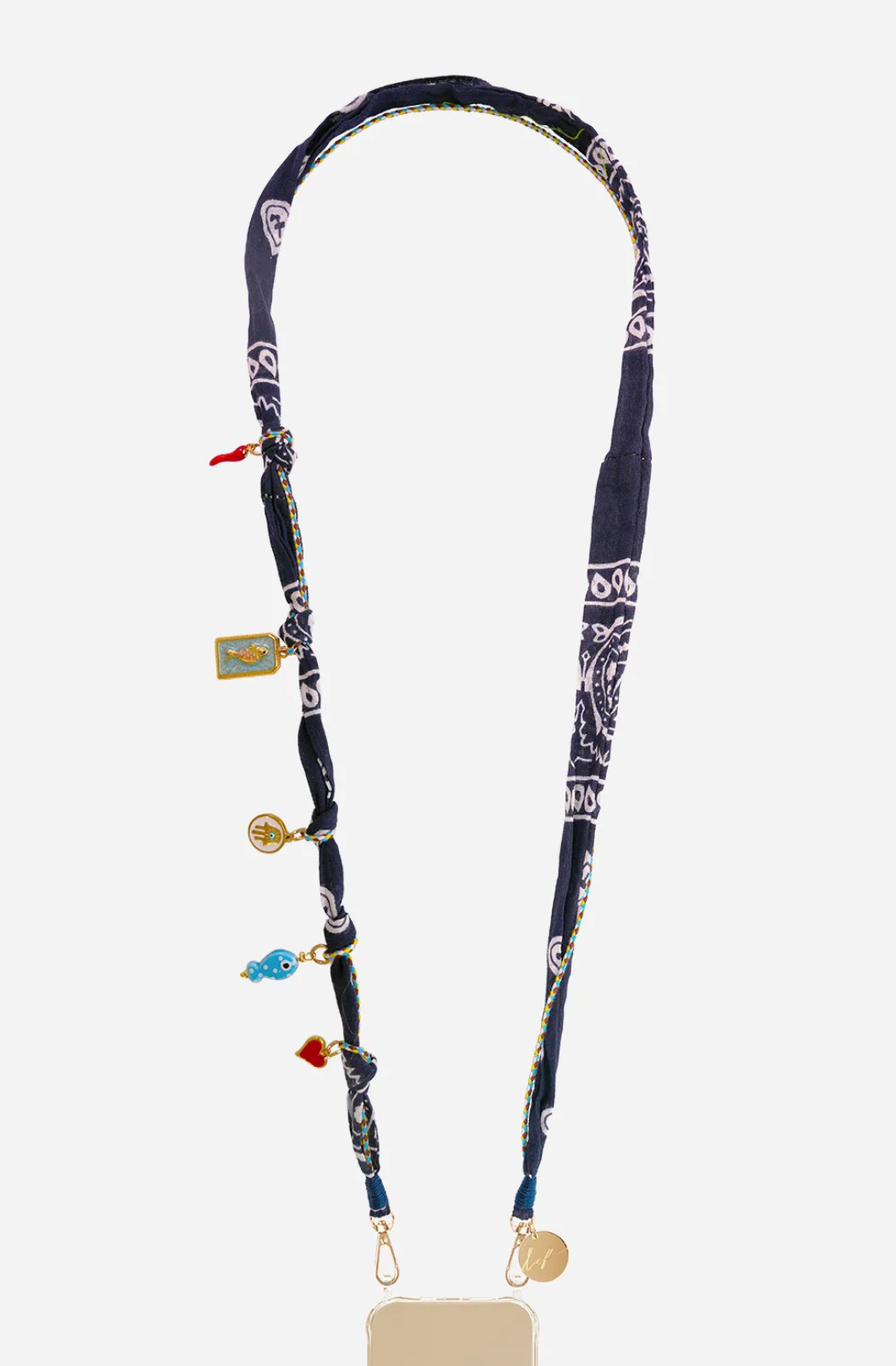 Accessories | Laia Bandana Bleu Tresse-Charm
