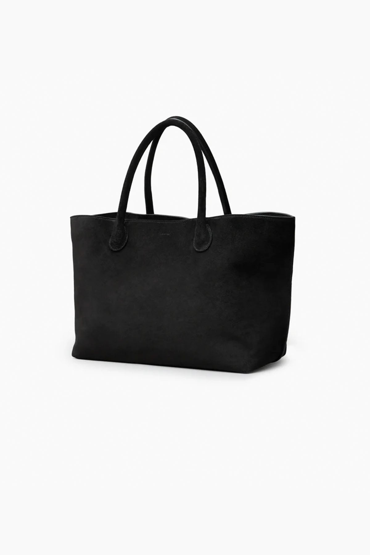 The Grace Tote - Black Suede