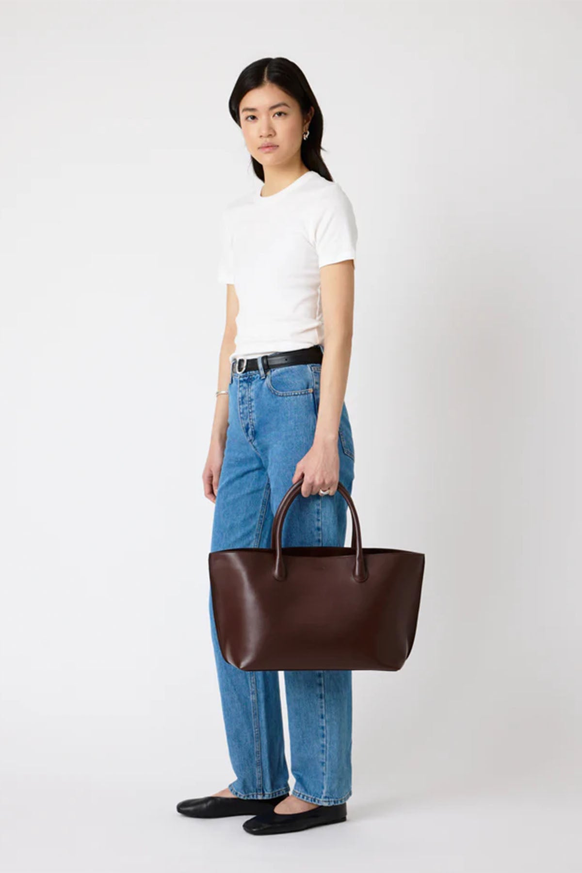 The Grace Tote - Sepia Brown