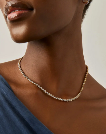Halskjeder | Tennis Round Necklace