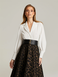Kathy Blouse White Bluser