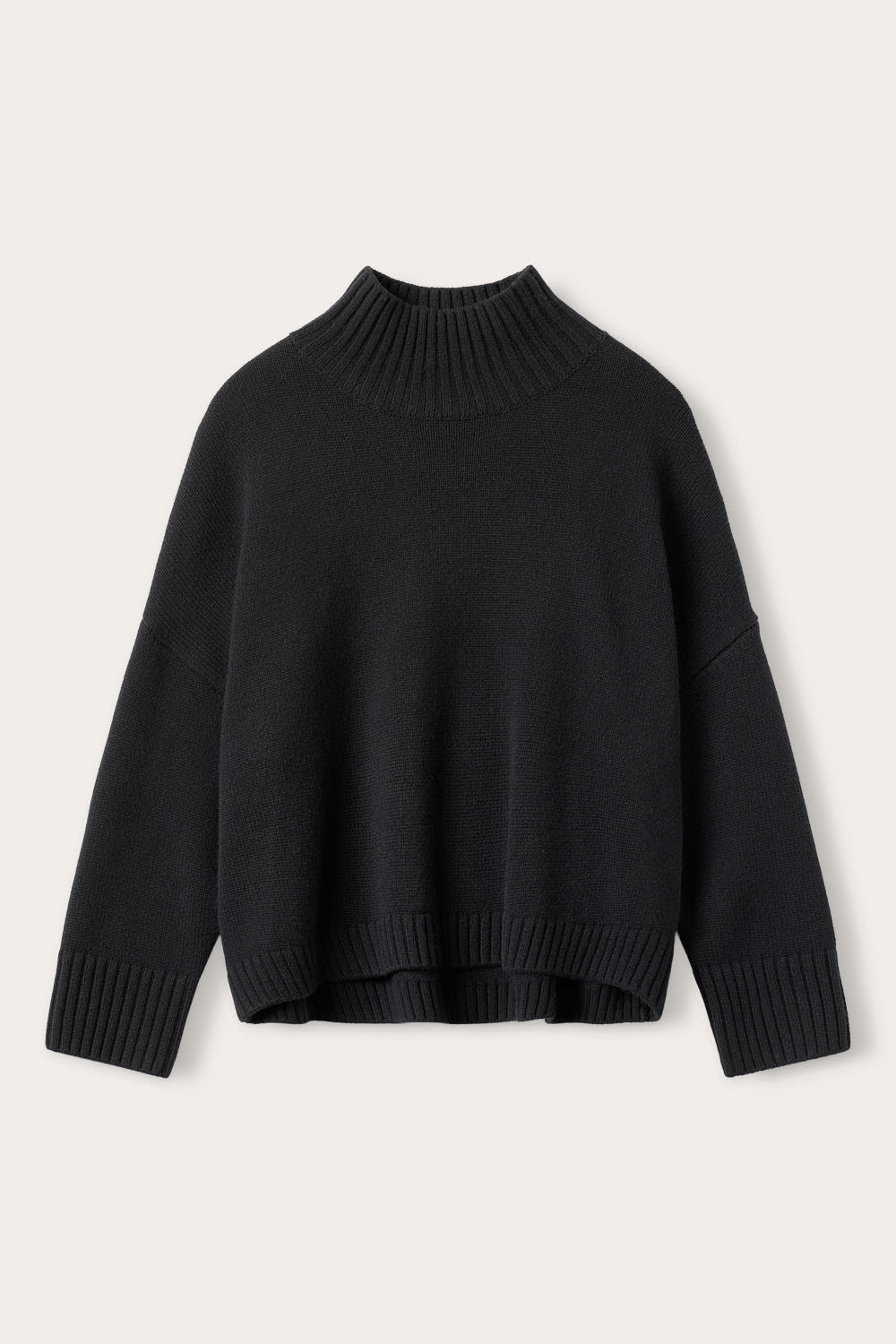 Idette Jumper Black Gensere