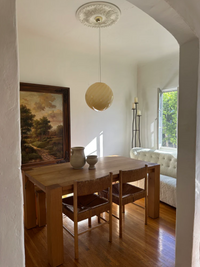 Ø40 Murano Pendel Gul Swirl Lamper