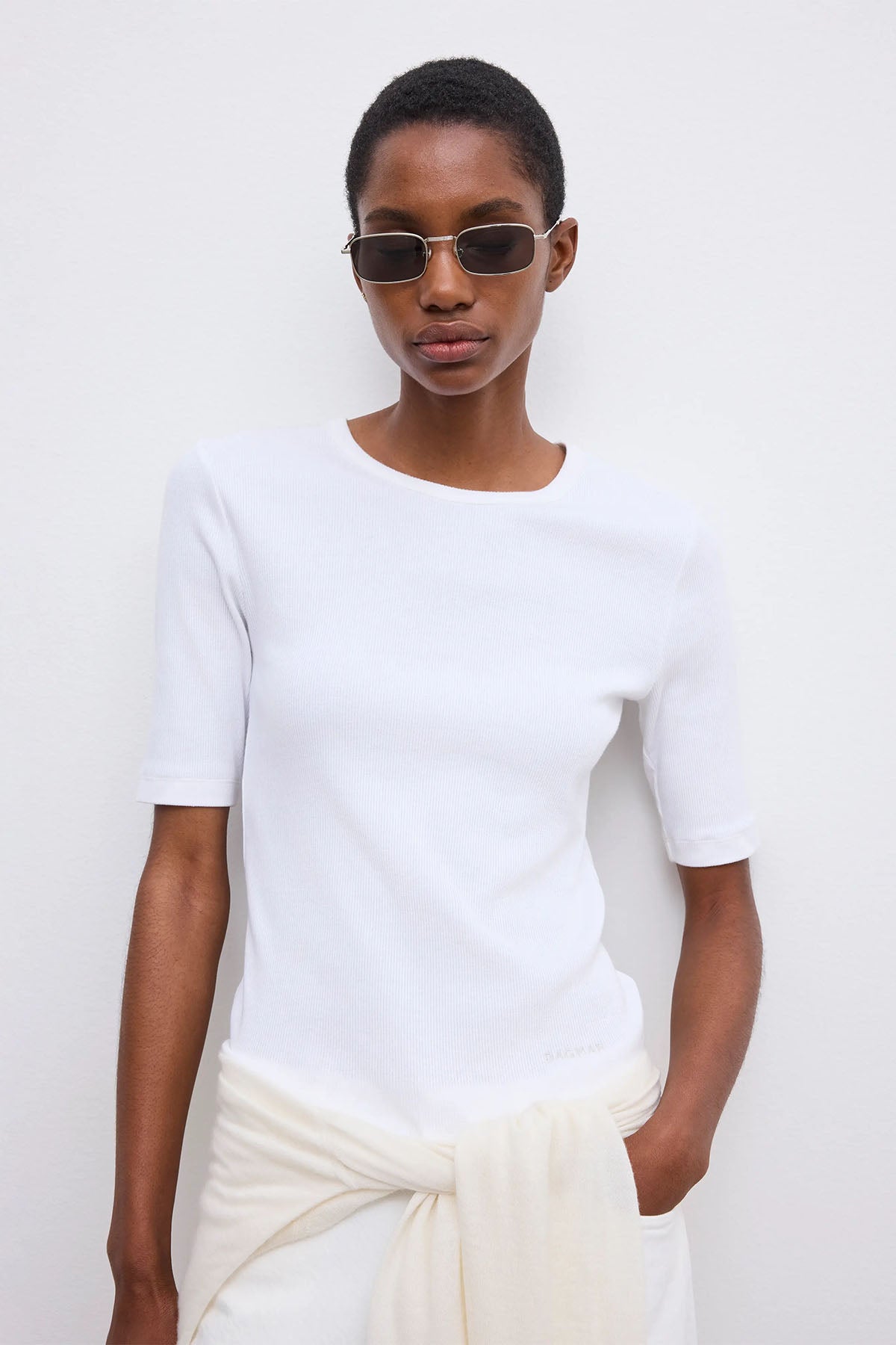Klær | Fitted Rib T-Shirt