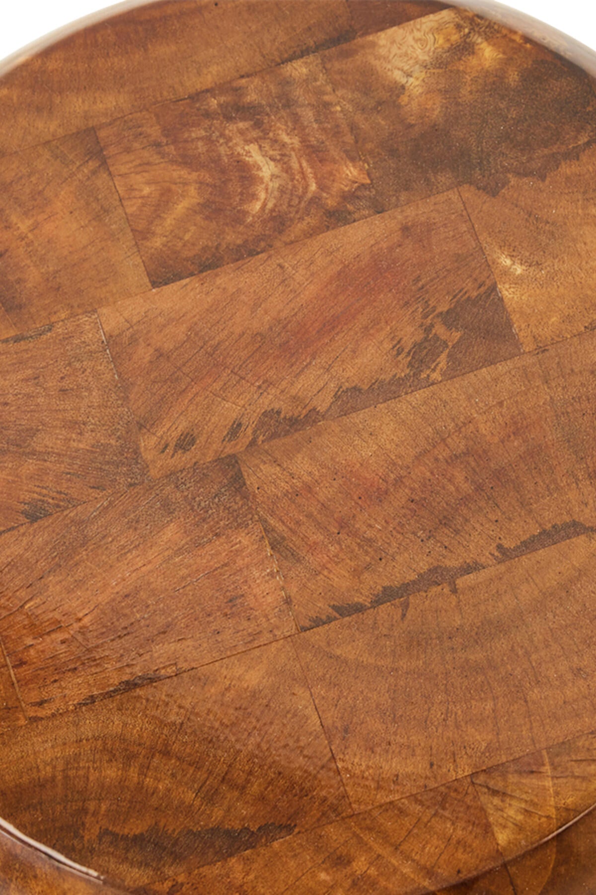 Wooden stool chestnut