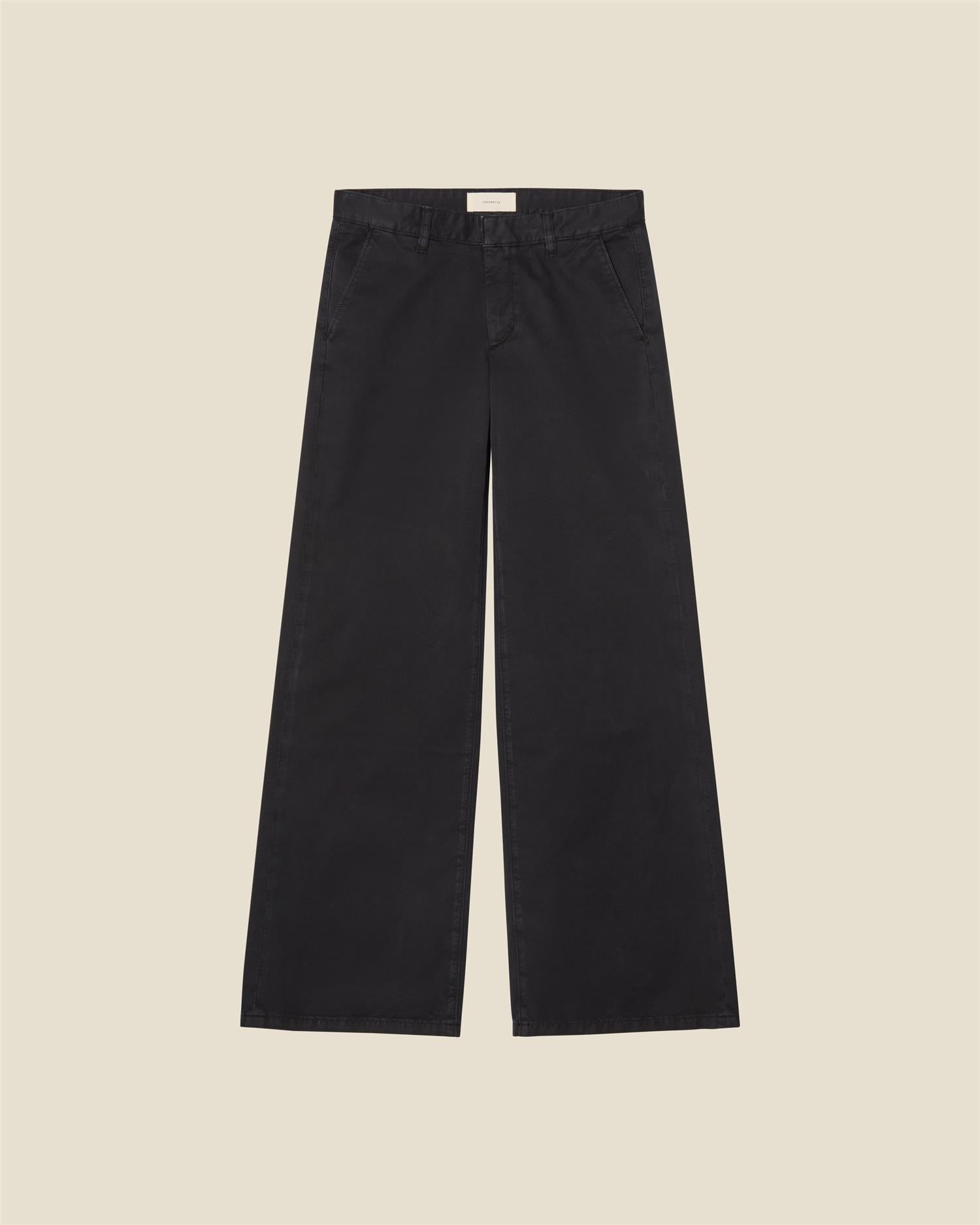 Bukser | Kyoto Chino Black Washed