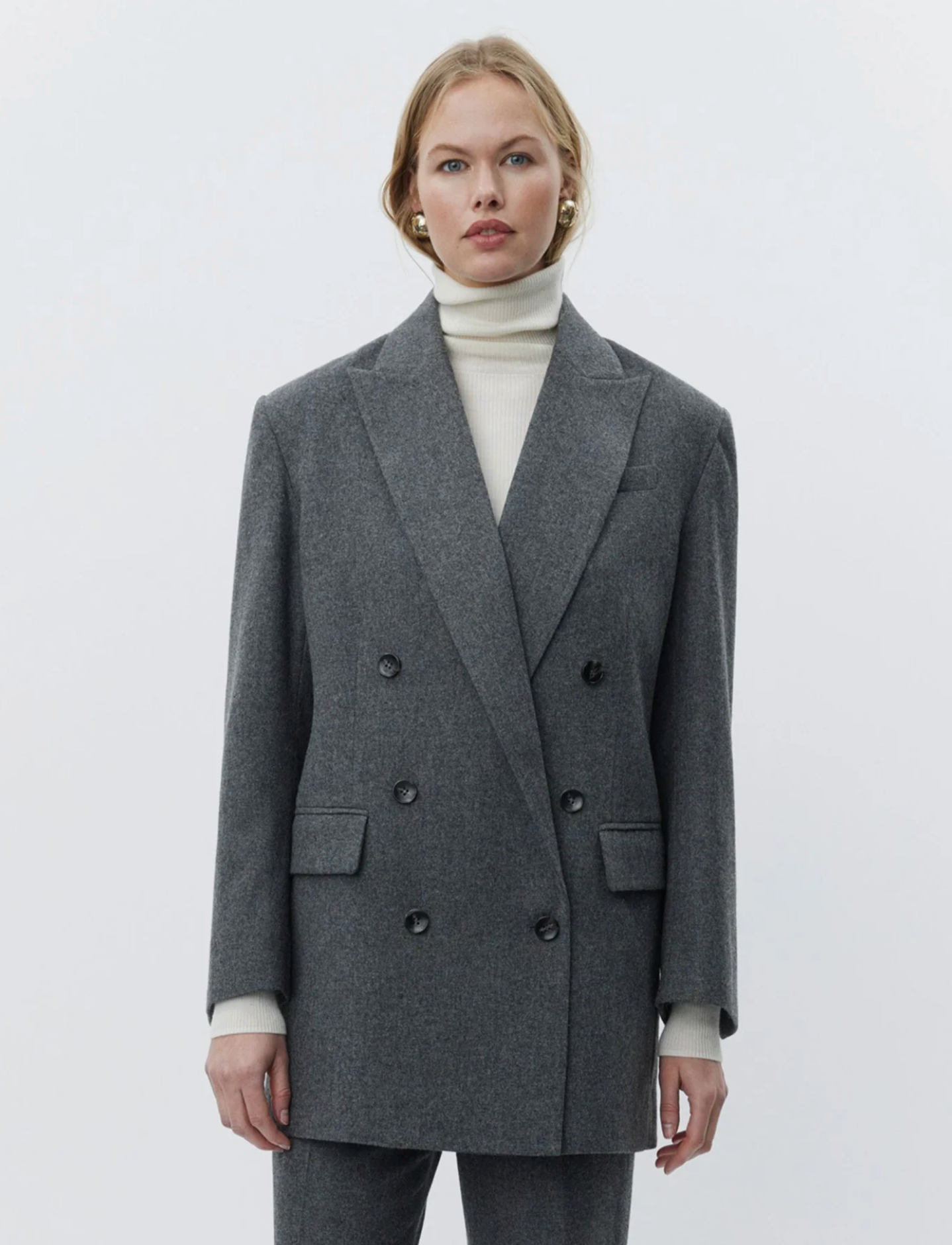 Amir Melange Wool Blazer Blazere