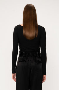 Sabik Top Black Bluser