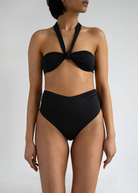 Helio Top Black Bikini