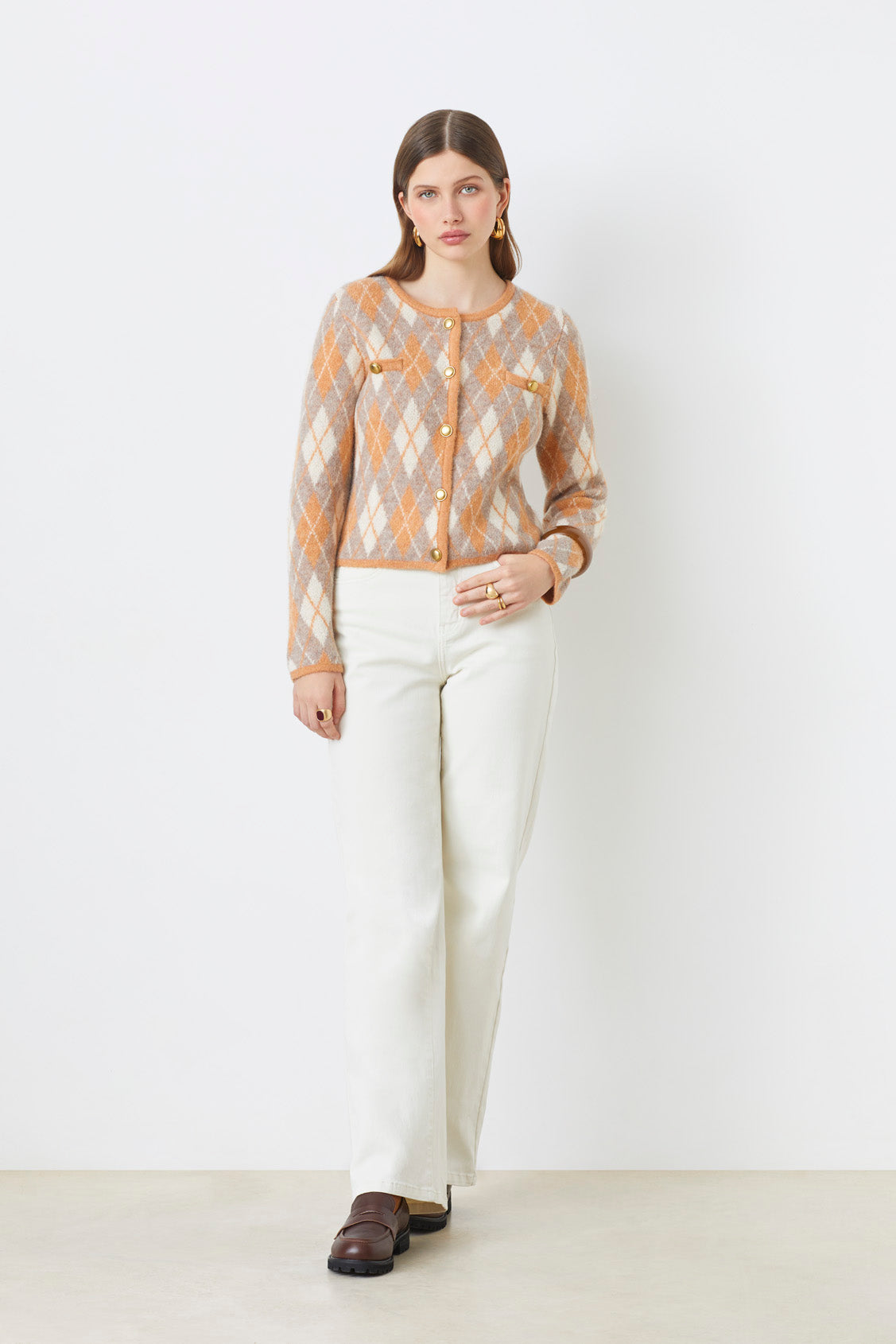 Guilain Jacket Camel Cardigans
