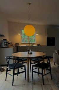 Ø40 Murano Pendel Crem Karamel Lamper