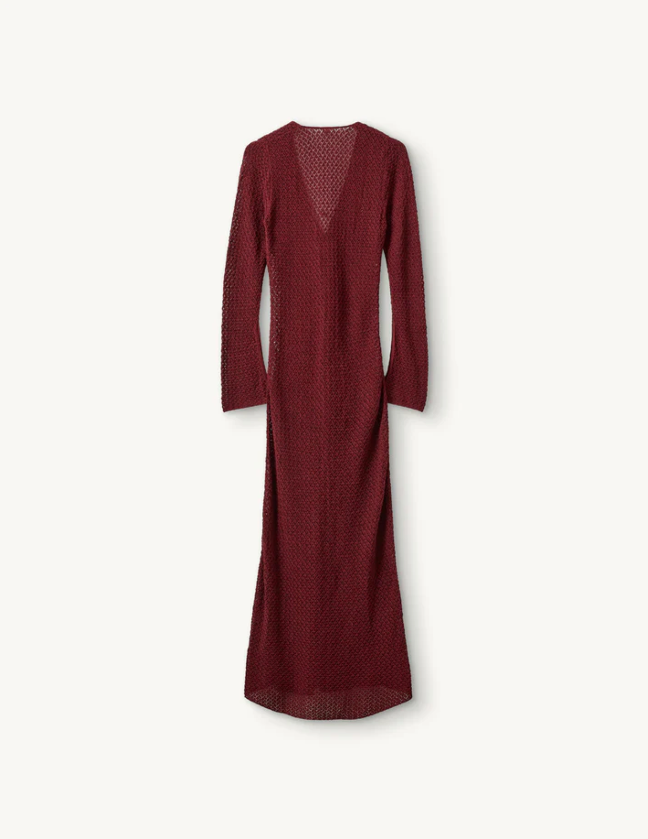 Tanzania Dress Burgundy Kjoler