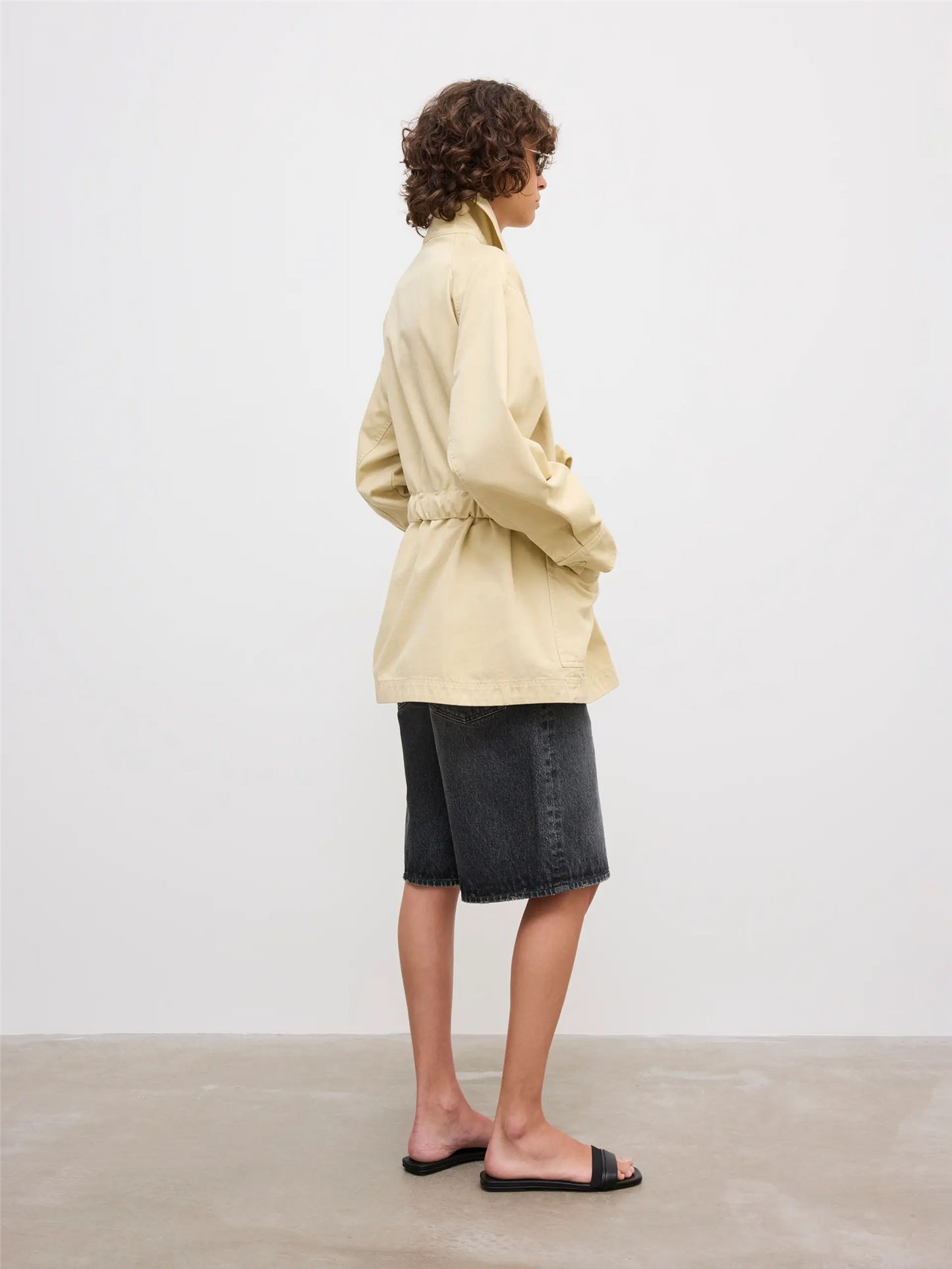 Field Cotton Jacket Almond Cream Jakker