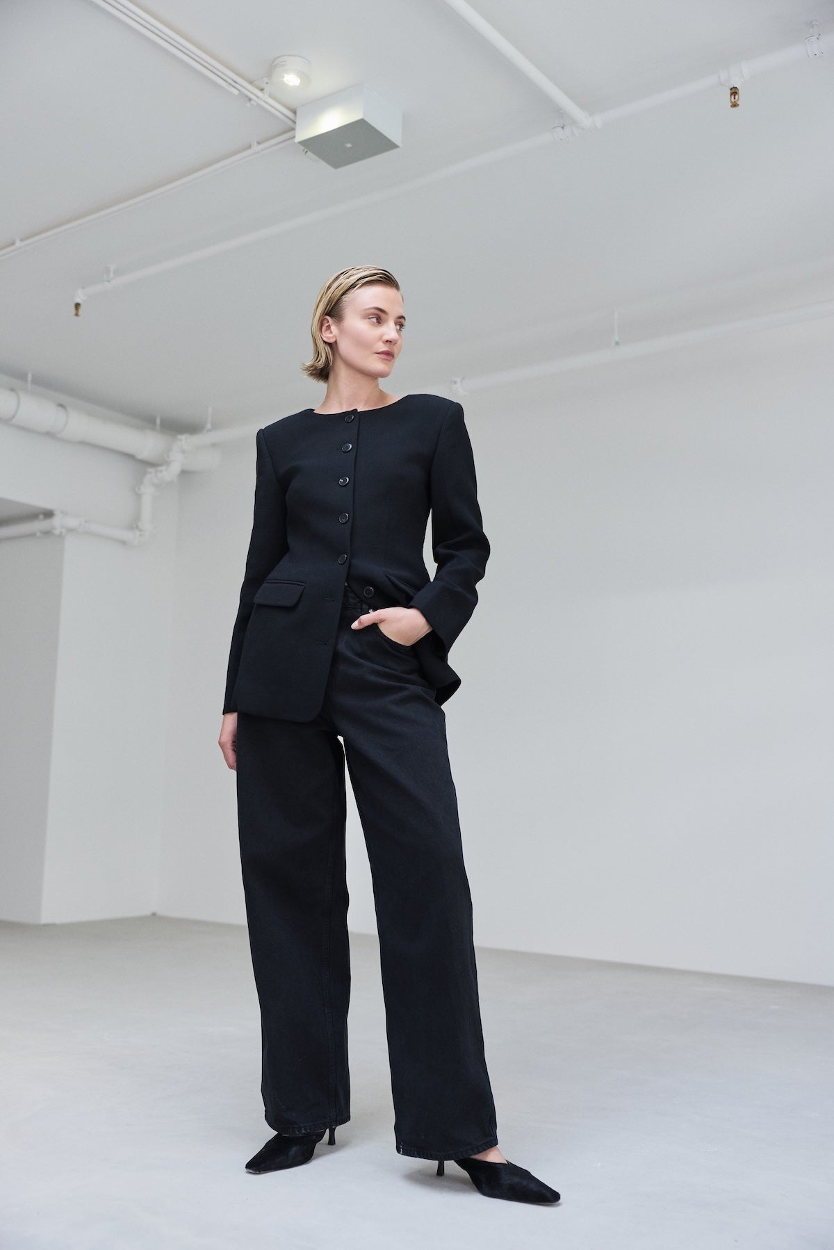 Blair Blazer Black Blazere