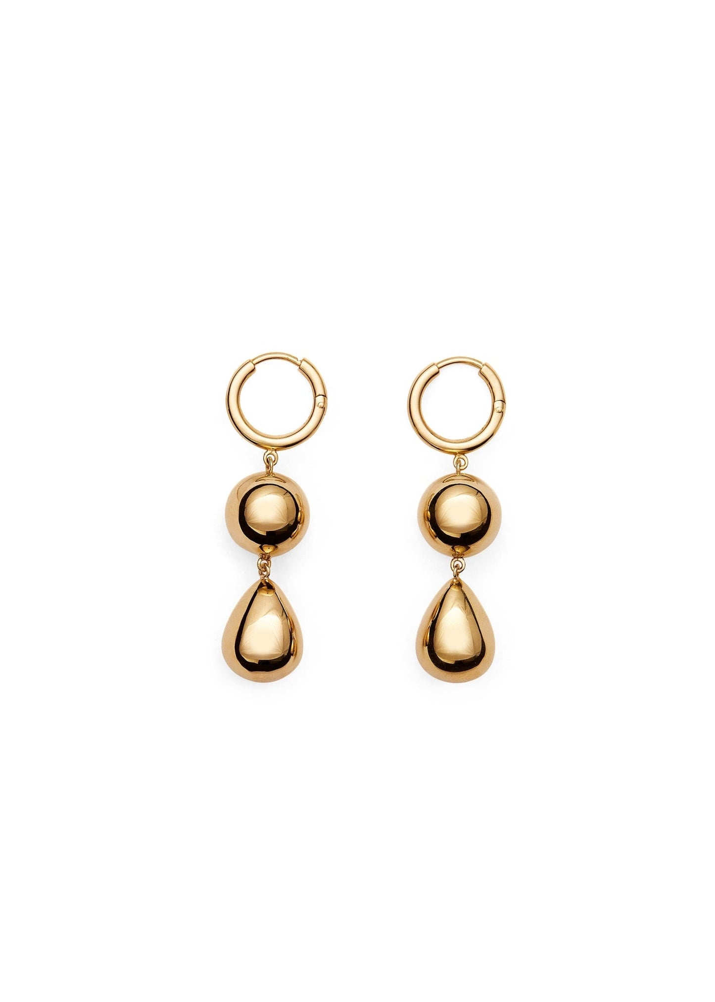 The Cathrine Earring Gold Øredobber