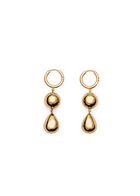 The Cathrine Earring Gold Øredobber