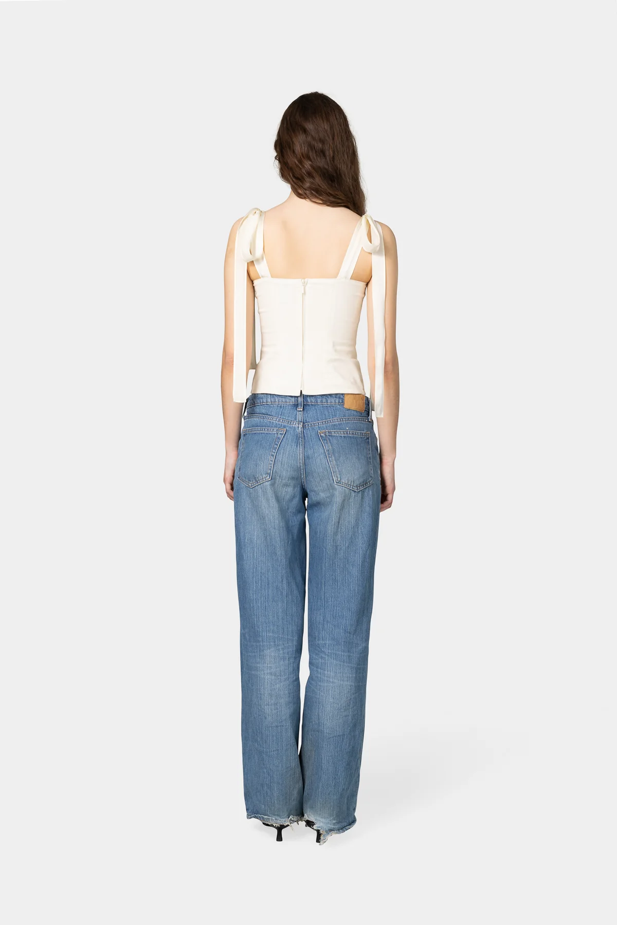 Bluser | Elsa Bustier Ivory