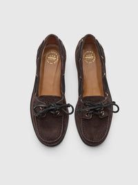 Nesso Walnut Suede Loafers Sko