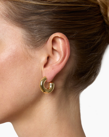 The Rose Earrings Gold Øredobber