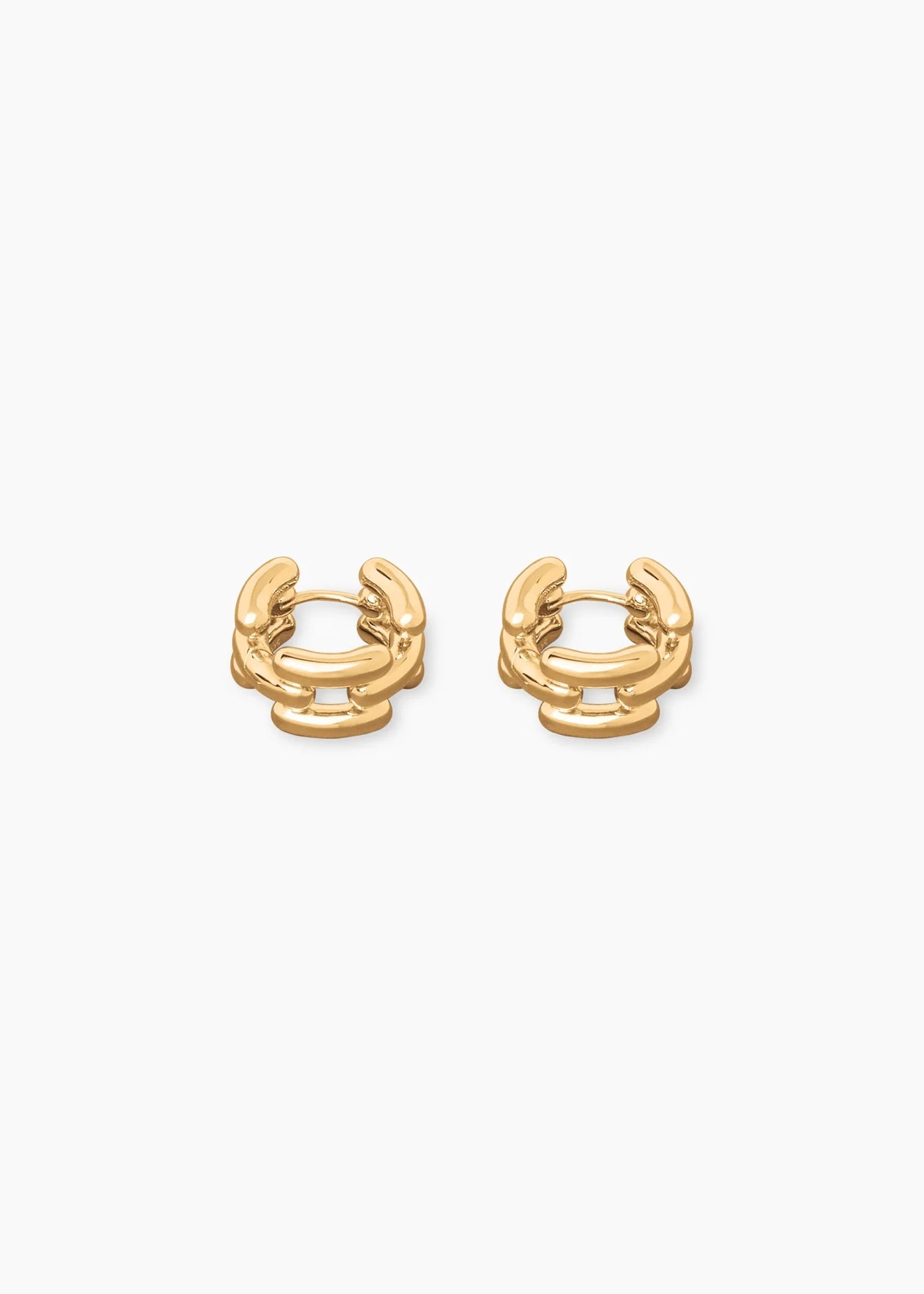 The Johanna Earrings Gold Øredobber