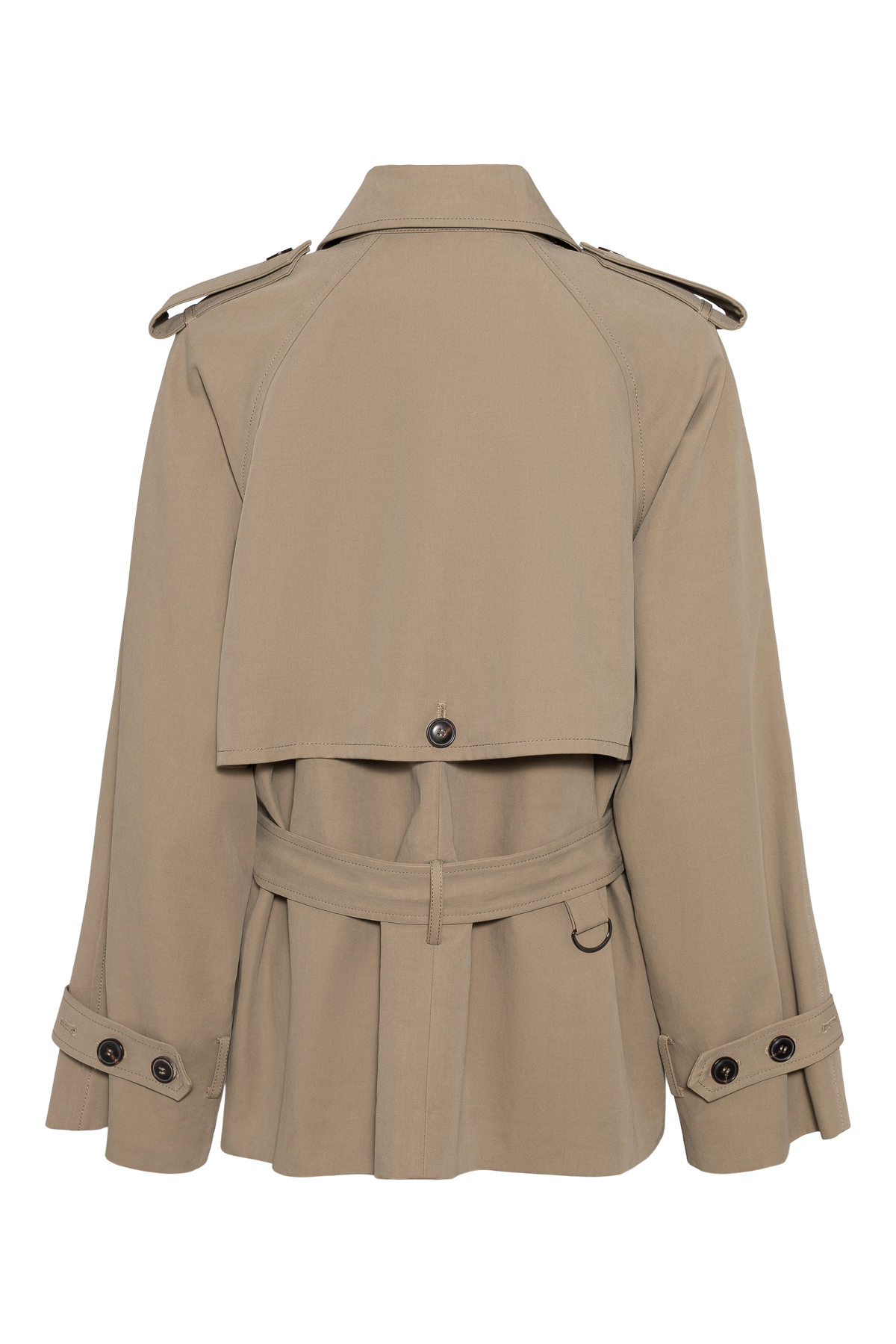 Majorstuen Trench Short Khaki Yttertøy
