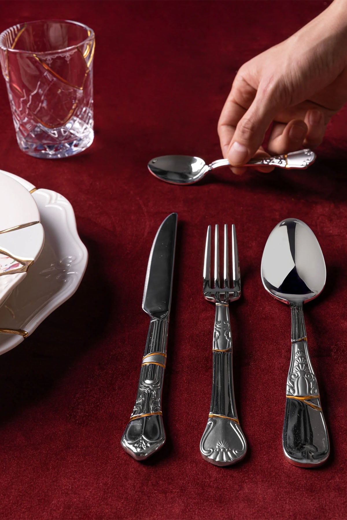 Kjøkken | Kintsugi Cutlery Set of 4