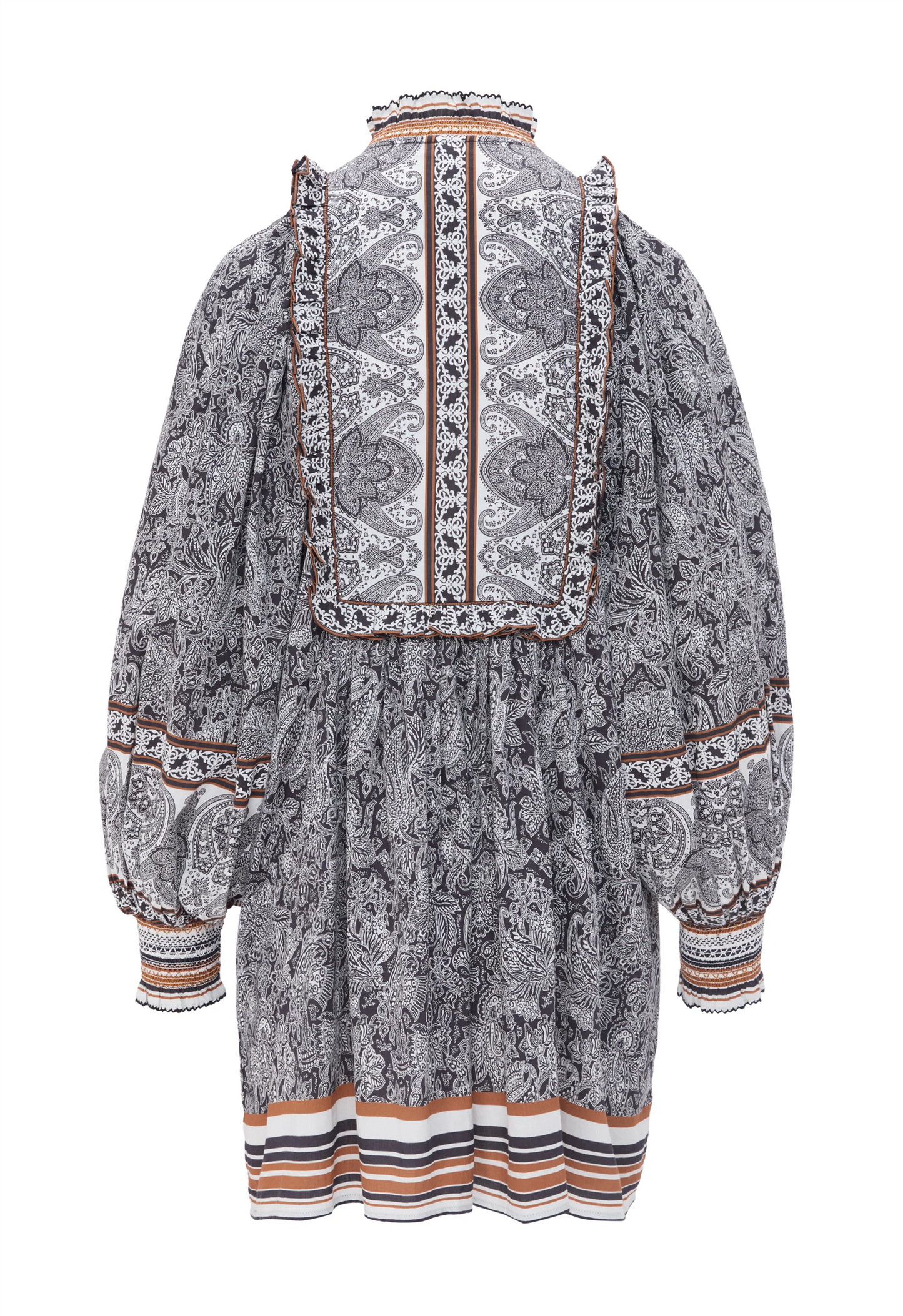 Demi Dress Vanilla/Olive&Black Kjoler