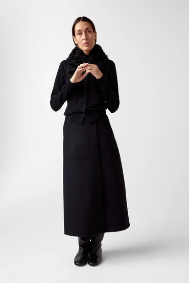 Shearling collar