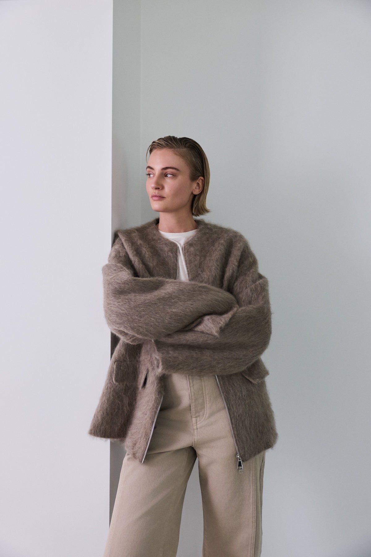 Sorgenfri Jacket Taupe Yttertøy
