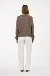 Lace Blouse Brownstone Gensere